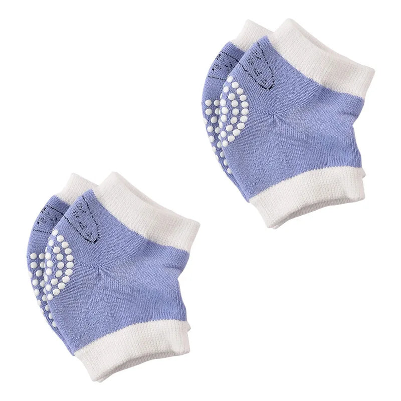 Baby Crawling Knee Pads Breathable, Toddler Walking Anti-Fall, Infant 0-3 Years Old, Pure Cotton Anti-Collision Elbow Pads, Non-