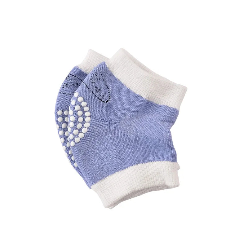 Baby Crawling Knee Pads Breathable, Toddler Walking Anti-Fall, Infant 0-3 Years Old, Pure Cotton Anti-Collision Elbow Pads, Non-